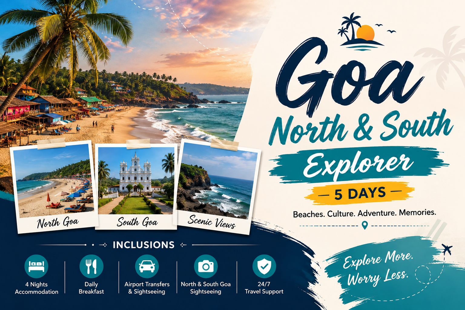Goa North & South Explorer - 5 Days